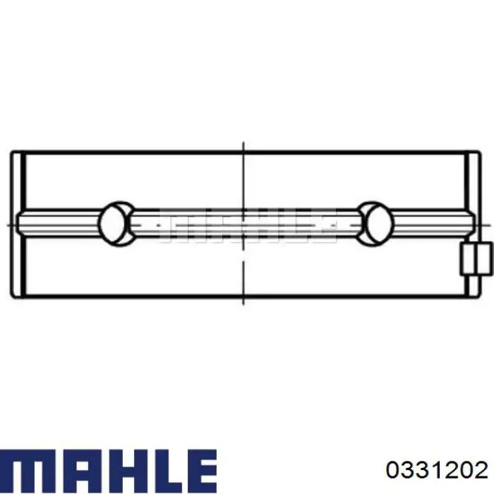 Поршня, 2-й ремонт (+0,50) Mahle Original 0331202 ціна, від 182.04 USD