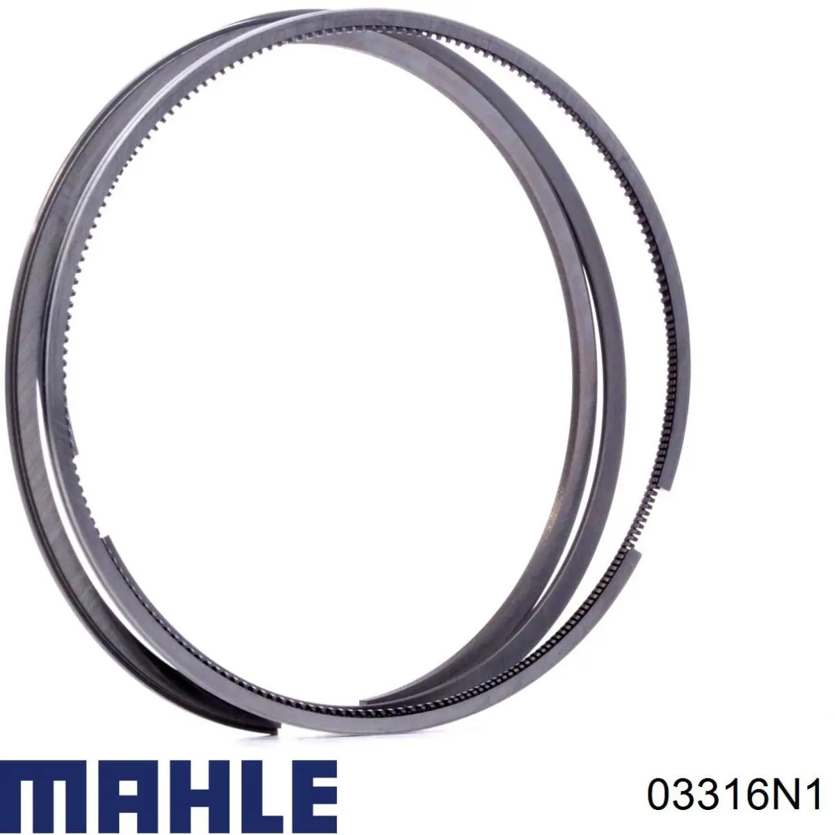 Кільця поршневі на 1 циліндр, 1-й ремонт (+0,25) 03316N1 Mahle Original