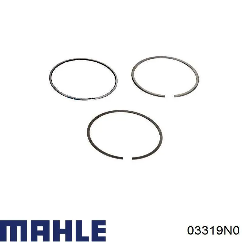 Кільця поршневі на 1 циліндр, STD. 03319N0 Mahle Original