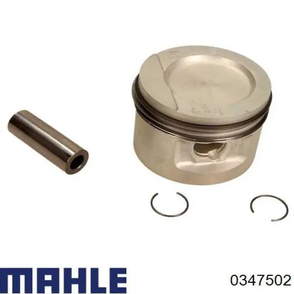 0347502 Mahle Original Поршень в зборі