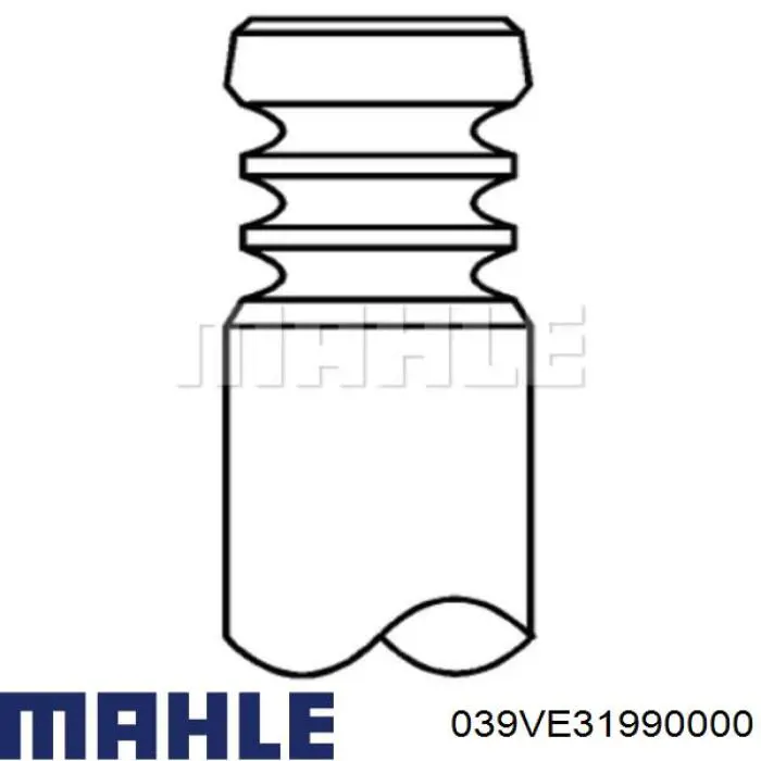 Купити 039VE31990000 Mahle Original Клапан впускний