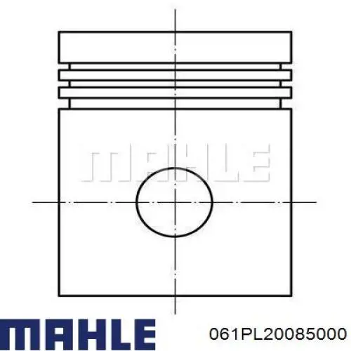 Купити 061PL20085000 Mahle Original Вкладиші коленвала шатунні
