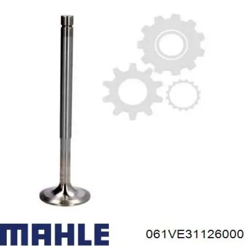 061VE31126000 Mahle Original Клапан впускний
