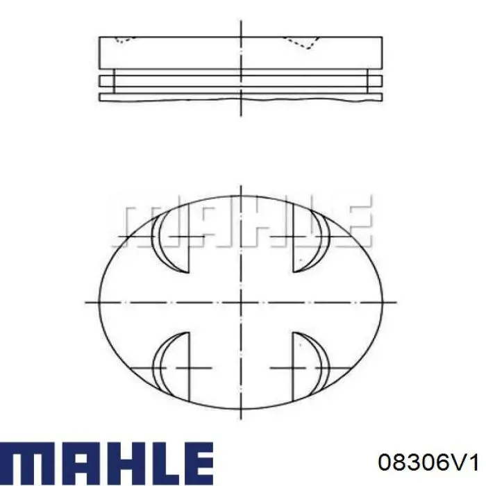Купити 08306V1 Mahle Original 