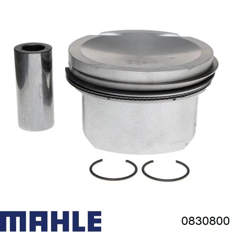 Поршень в комплекті на 1 циліндр, STD Mahle Original 0830800 ціна, від 183.25 USD
