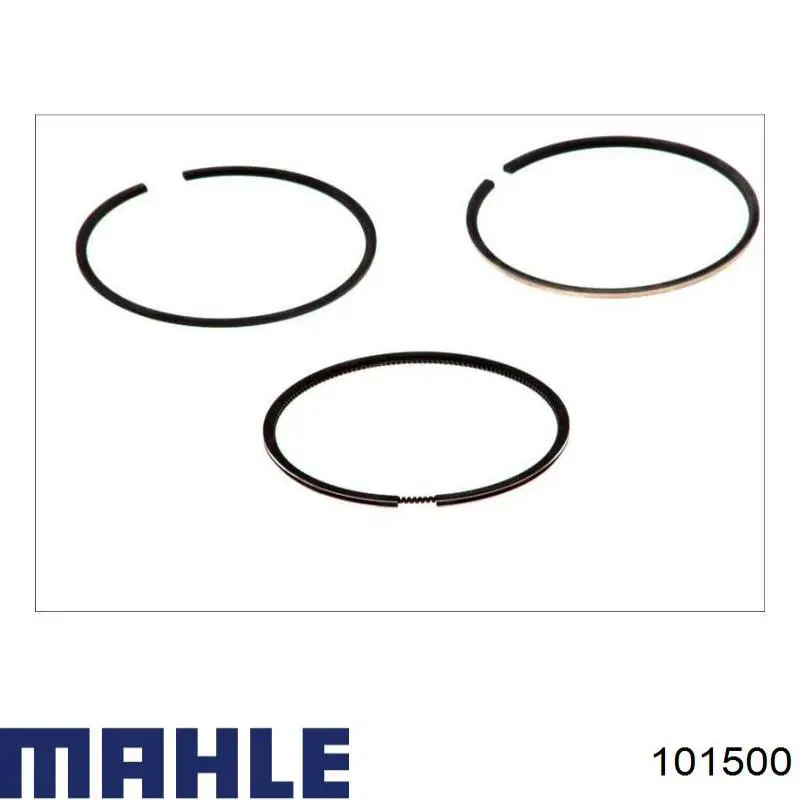 Купити 101500 Mahle Original Поршень в комплекті на 1 циліндр, STD
