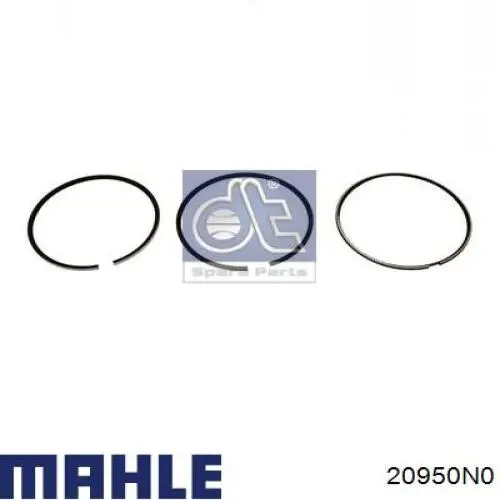 Кільця поршневі на 1 циліндр, STD. Mahle Original 20950N0 ціна, від 23.53 USD
