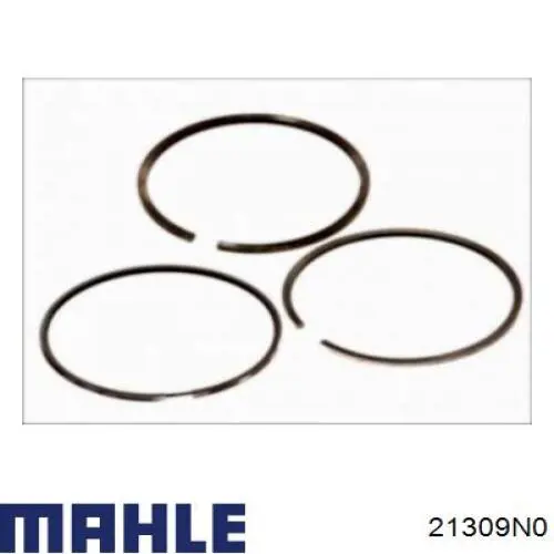 21309N0 Mahle Original Кільця поршневі на 1 циліндр, STD.