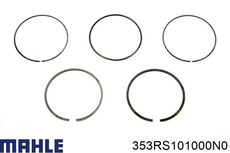 Купити 353RS101000N0 Mahle Original Кільця поршневі на 1 циліндр, STD.