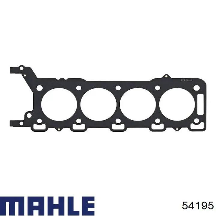 Прокладка головки блока циліндрів (ГБЦ), права 54195 Mahle Original