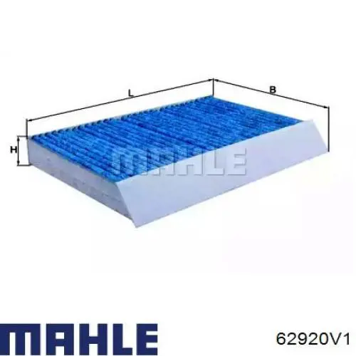 Купити 62920V1 Mahle Original Кільця поршневі на 1 циліндр, 2-й ремонт (+0,50)