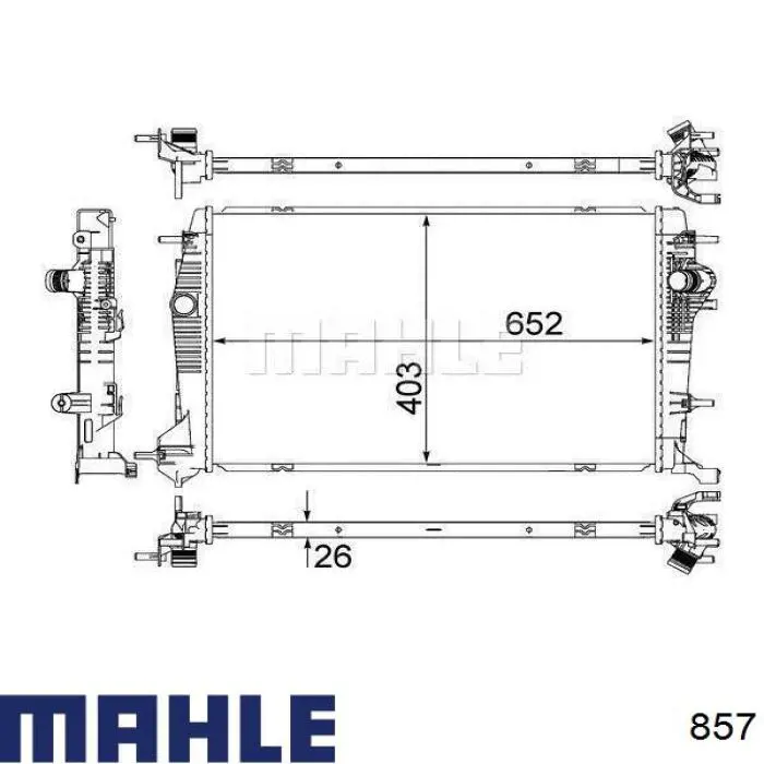  857 Mahle Original