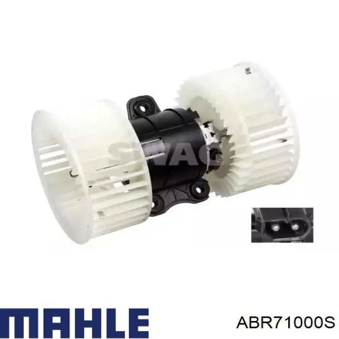 Резистор обігрівача Mahle Original ABR71000S ціна, від 37.66 USD