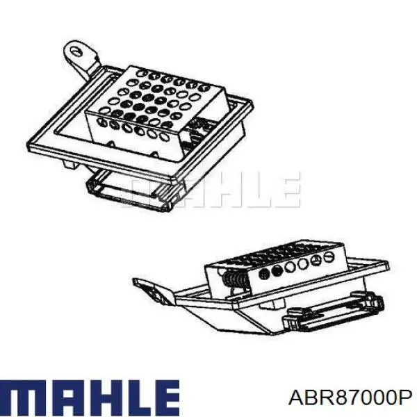Резистор обігрівача Mercedes A0018358806 ціна, від 19.58 USD