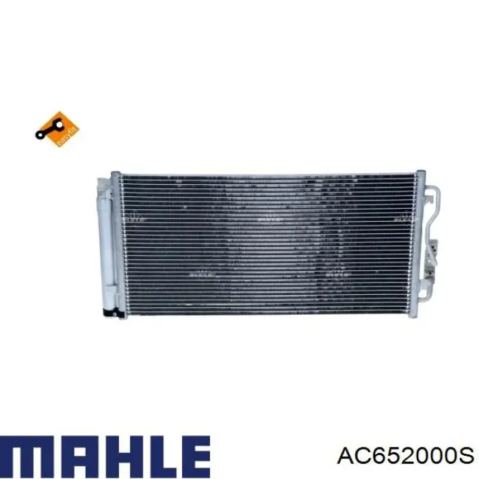AC652000S Mahle Original радіатор кондиціонера