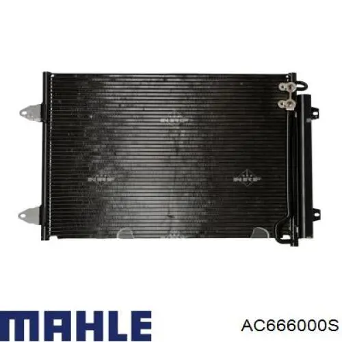 Радіатор кондиціонера AC666000S Mahle Original