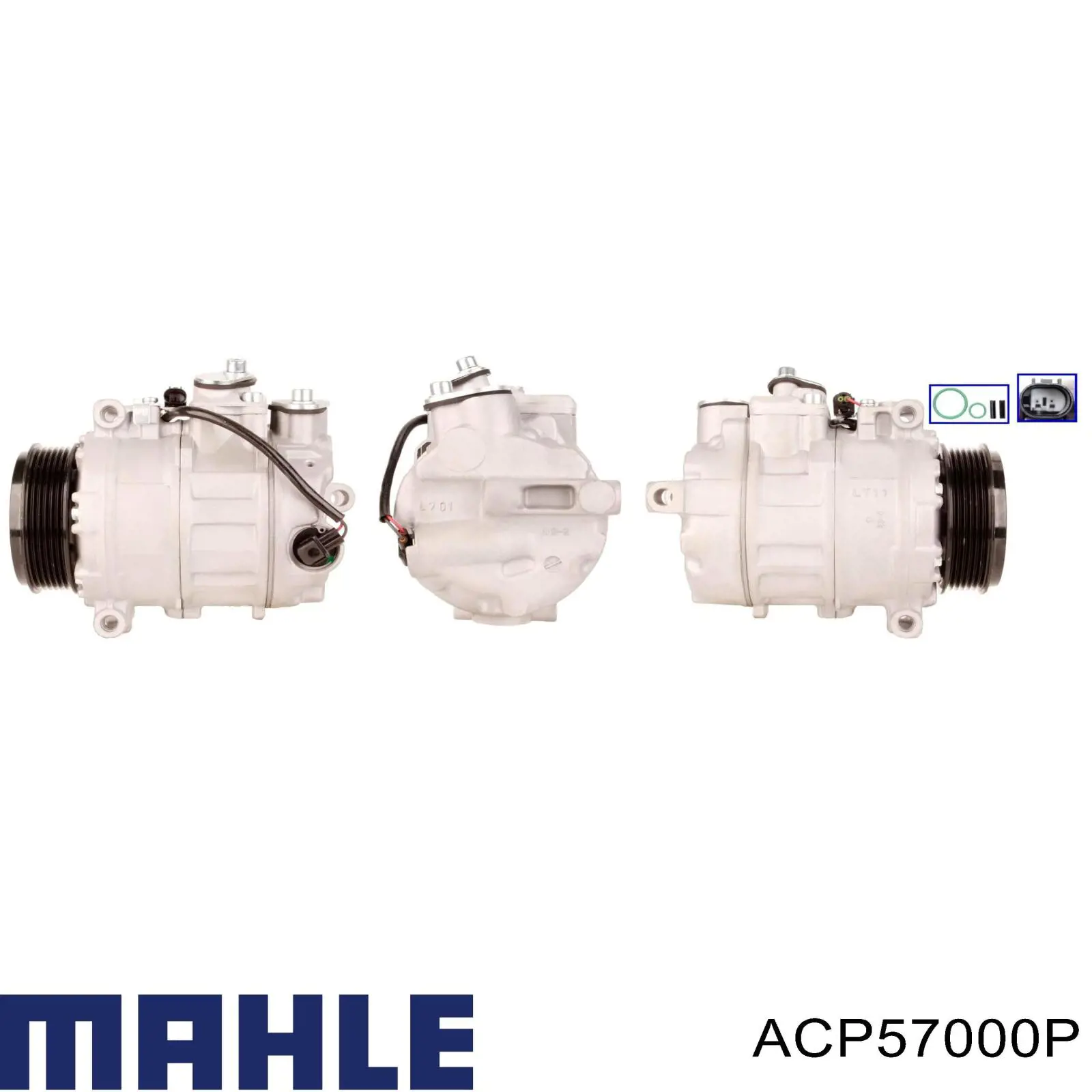 Компресор кондиціонера ACP57000P Mahle Original