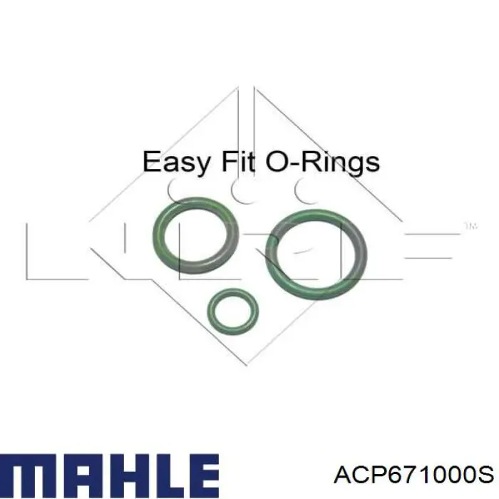 Компресор системи кондиціювання Mahle Original ACP671000S ціна, від 214.61 USD