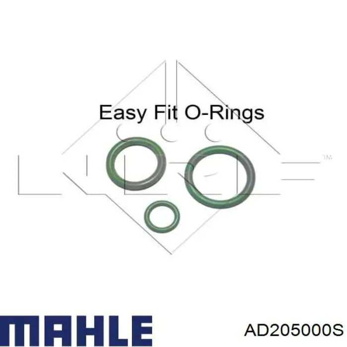 Купити AD205000S Mahle Original Ресивер-осушувач кондиціонера