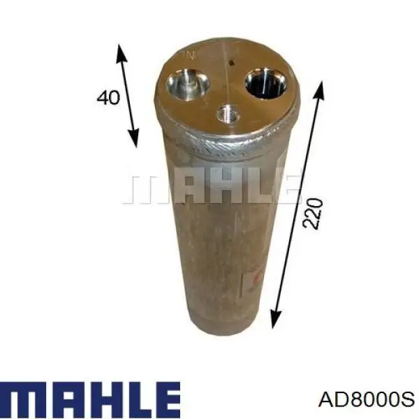 Ресивер-осушувач кондиціонера AD8000S Mahle Original