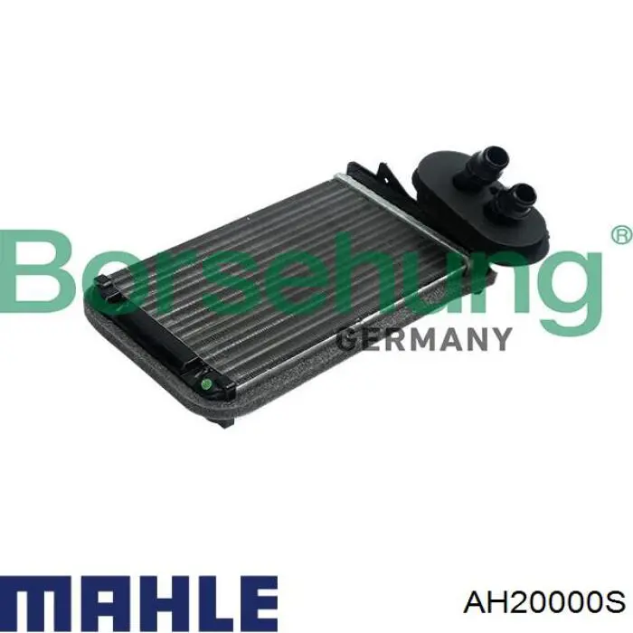 AH20000S Mahle Original Радіатор опалювача салону