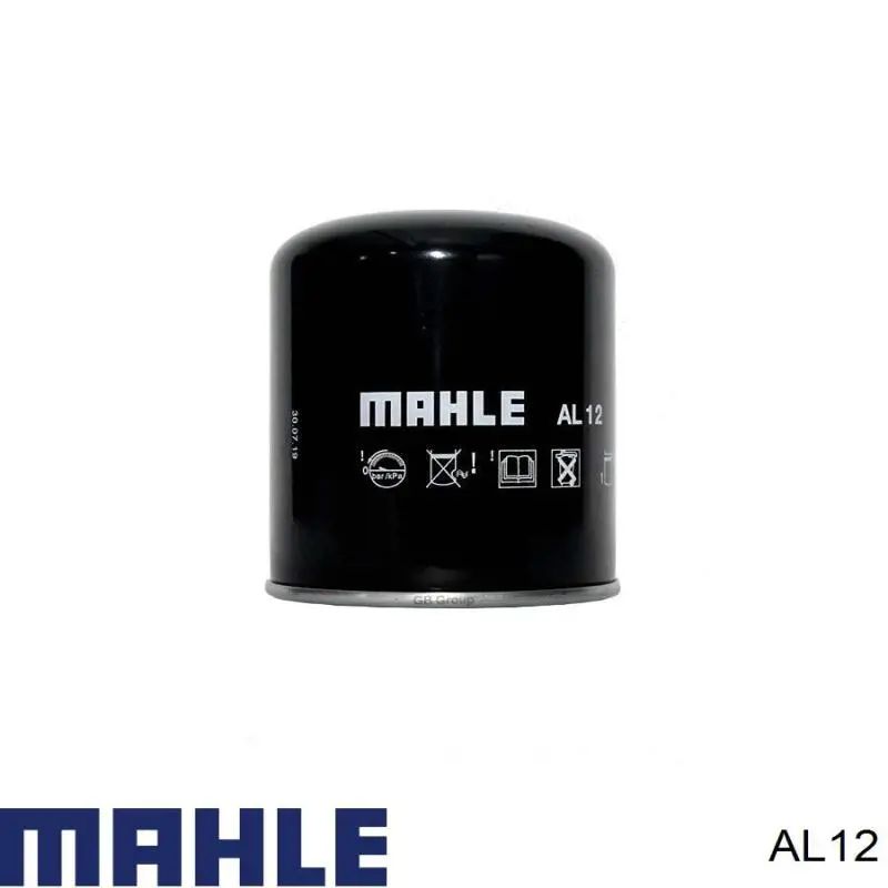 AL12 Mahle Original фільтр осушувача повітря (вологомастиловідділювача (TRUCK))