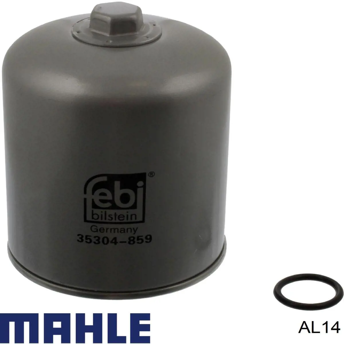 AL14 Mahle Original фільтр осушувача повітря (вологомастиловідділювача (TRUCK))