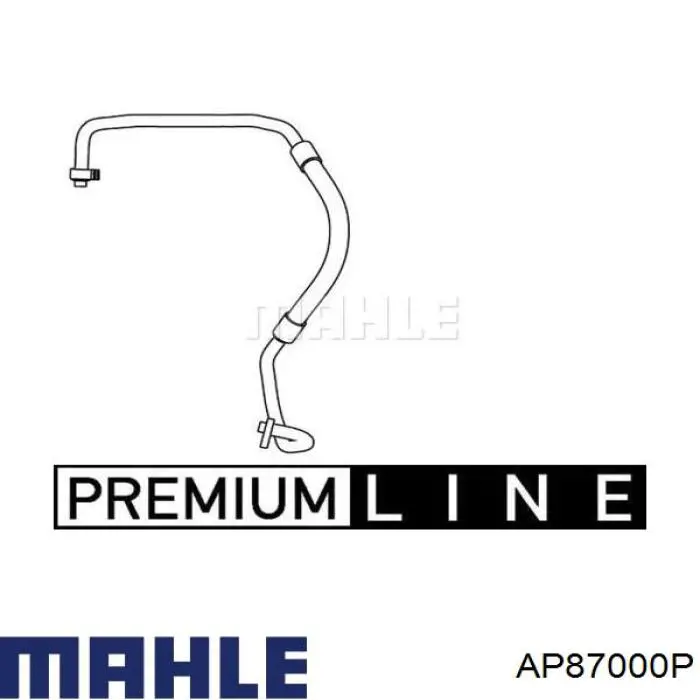 Шланг кондиціонера, від осушувача до компресора Mahle Original AP87000P ціна, від 57.24 USD