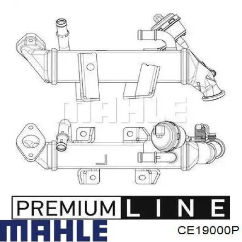CE19000P Mahle Original радіатор системи рециркуляції ог