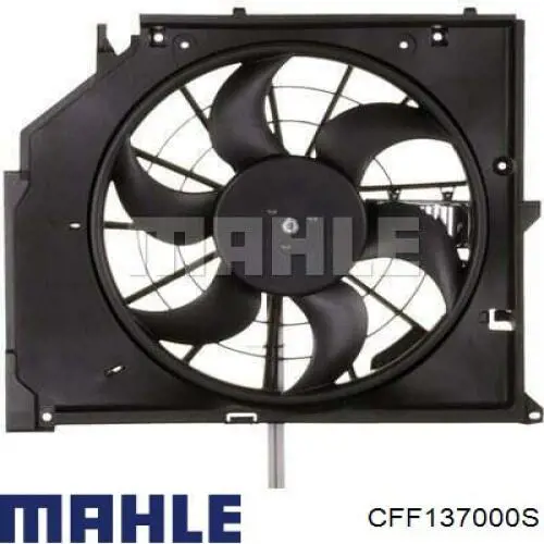 CFF137000S Mahle Original дифузор радіатора охолодження, в зборі з двигуном і крильчаткою