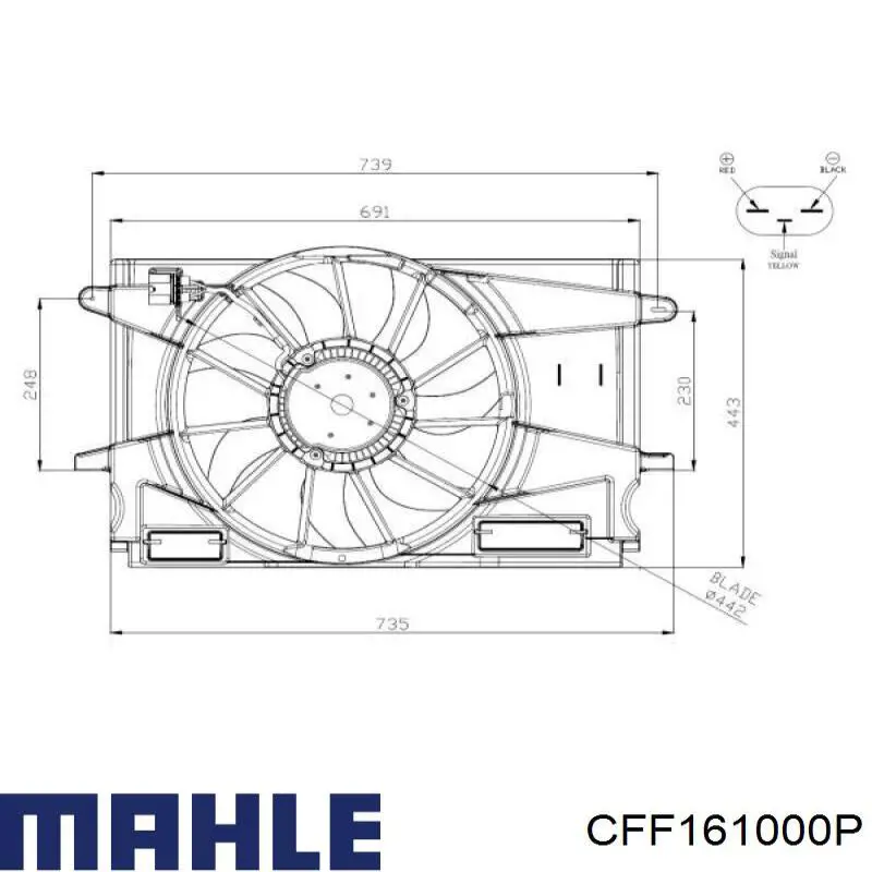  CFF161000P Mahle Original