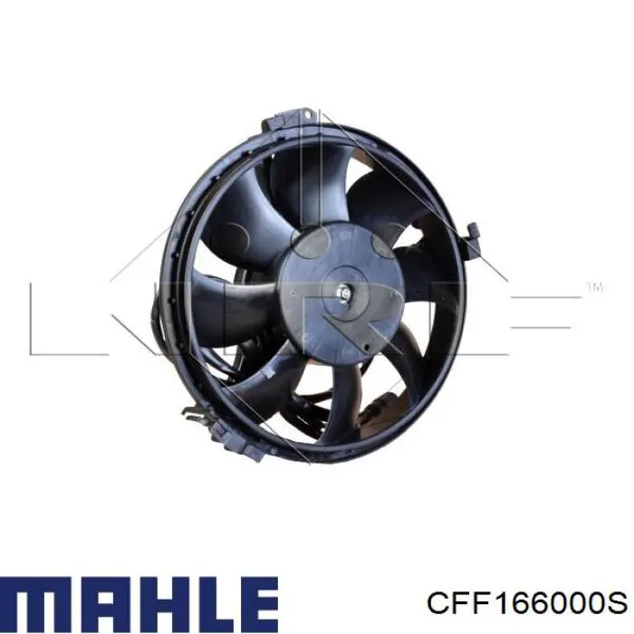 Вентилятор охолодження радіатора CFF166000S Mahle Original