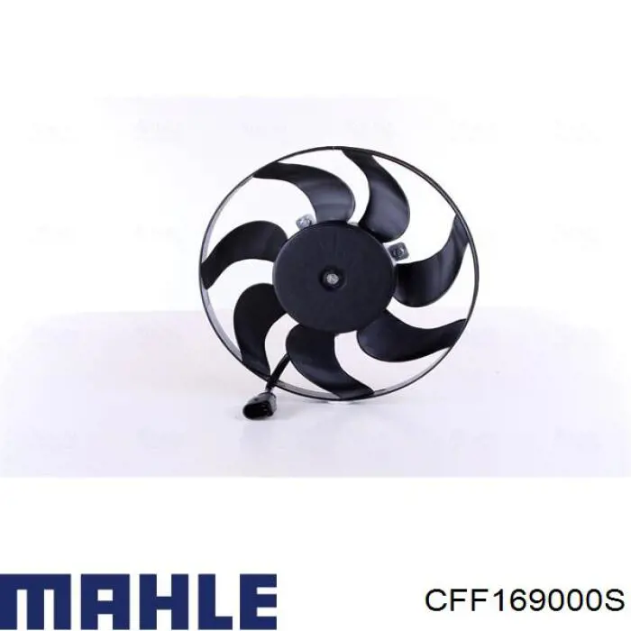 CFF169000S Mahle Original електровентилятор охолодження в зборі (двигун + крильчатка, правий)