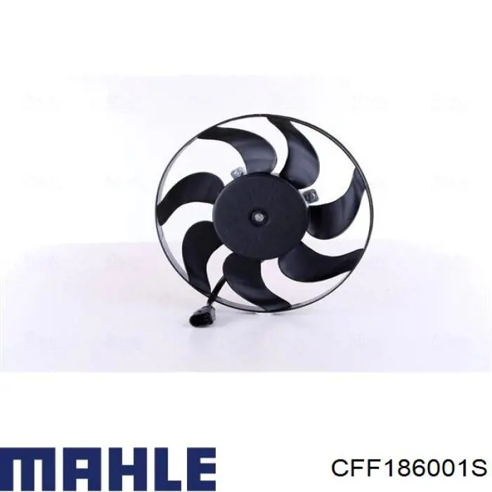 CFF186001S Mahle Original електровентилятор охолодження в зборі (двигун + крильчатка, правий)
