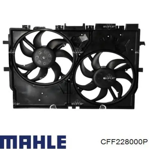 Дифузор радіатора охолодження, в зборі з двигуном і крильчаткою Mahle Original CFF228000P ціна, від 127.40 USD