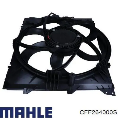 CFF264000S Mahle Original дифузор радіатора охолодження, в зборі з двигуном і крильчаткою