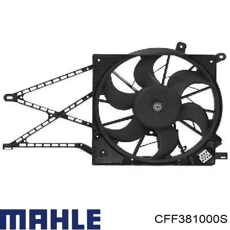 CFF381000S Mahle Original електровентилятор охолодження в зборі (двигун + крильчатка)