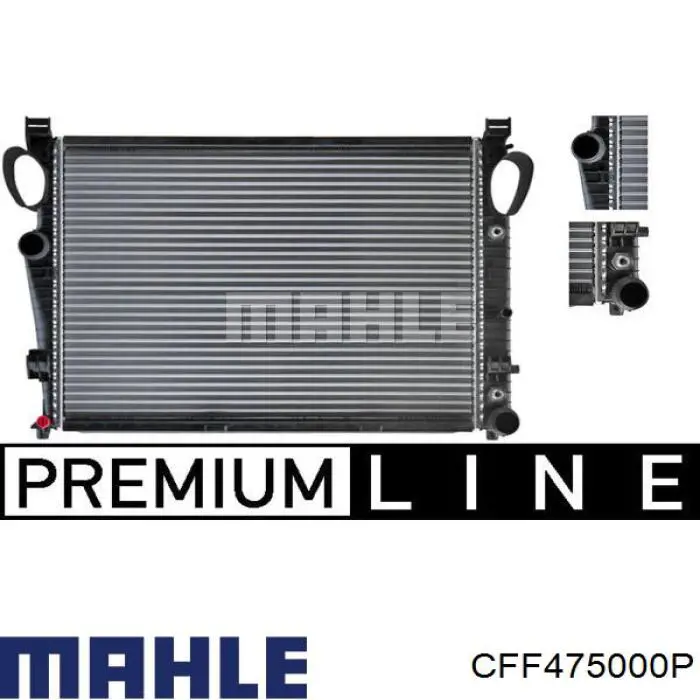 CFF475000P Mahle Original Електровентилятор радіатора