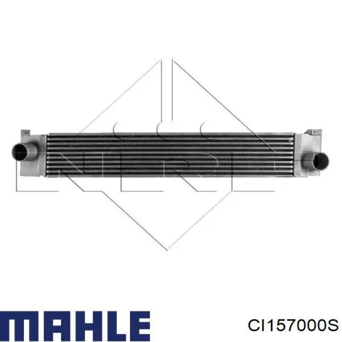 Радіатор интеркуллера CI157000S Mahle Original