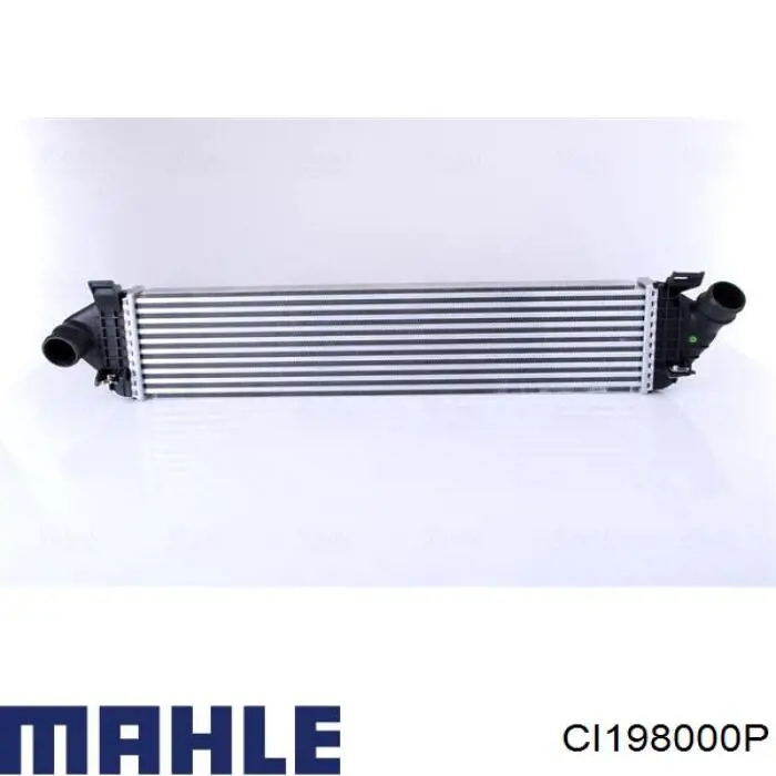 Радіатор интеркуллера CI198000P Mahle Original