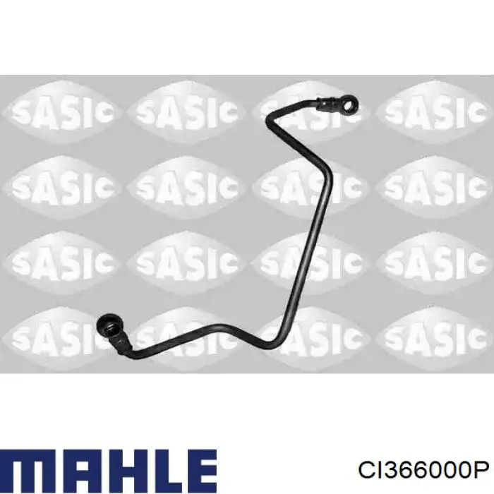 CI366000P Mahle Original Охолоджувач наддувочного повітря