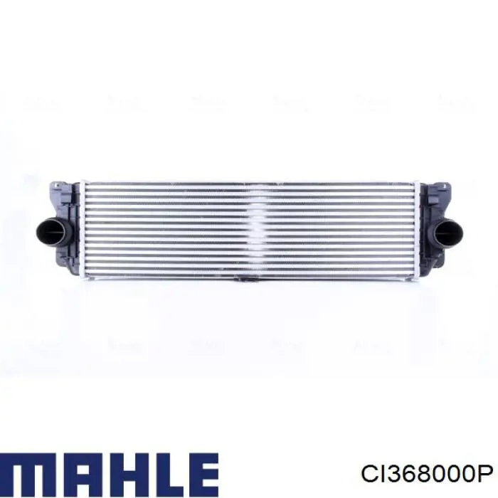 Радіатор интеркуллера CI368000P Mahle Original