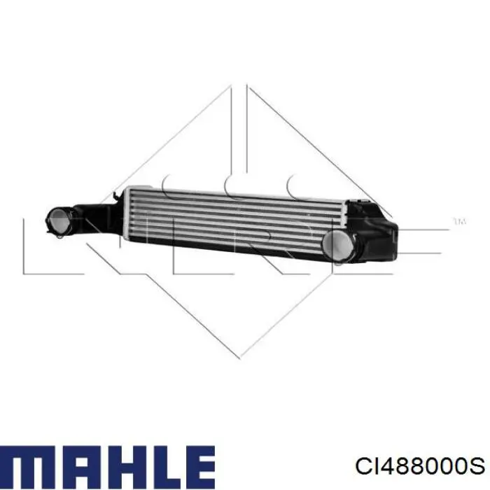 CI488000S Mahle Original радіатор интеркуллера