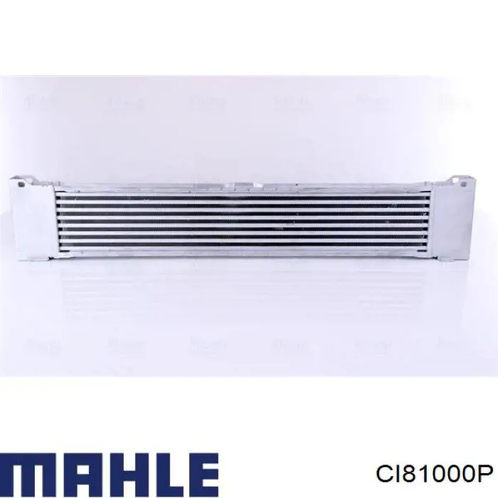 Купити CI81000P Mahle Original Радіатор интеркуллера