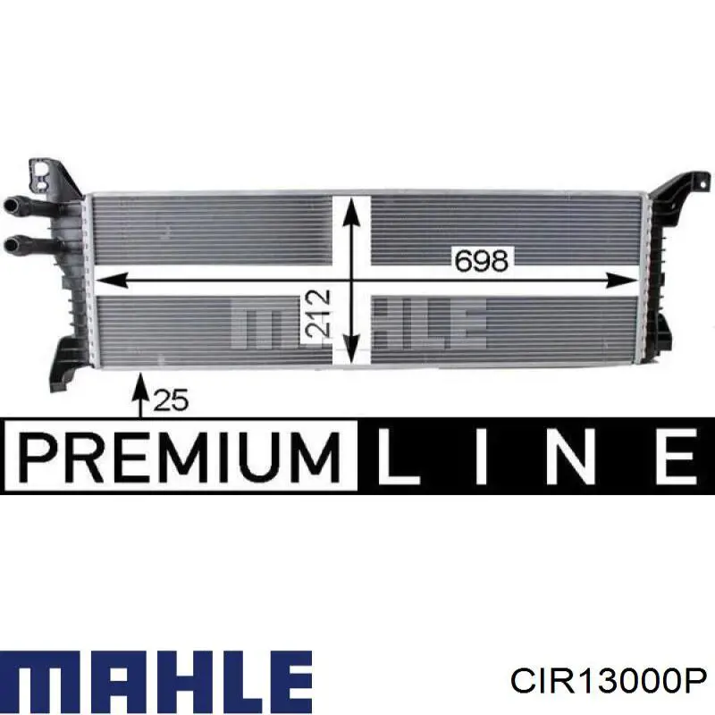 CIR13000P Mahle Original радіатор охолодження, додатковий