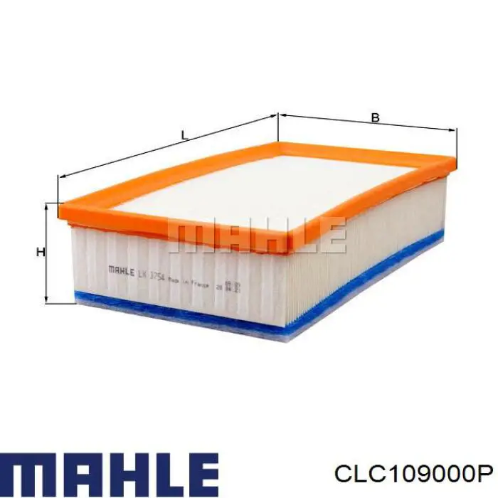 Радіатор гідропідсилювача CLC109000P Mahle Original