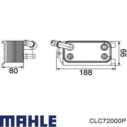 Радіатор охолодження, АКПП Mahle Original CLC72000P ціна, від 89.07 USD