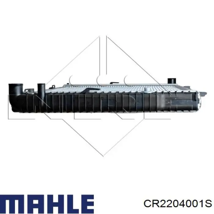 CR2204001S Mahle Original радіатор охолодження двигуна