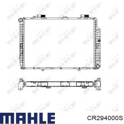 Купити CR294000S Mahle Original Радіатор двигуна