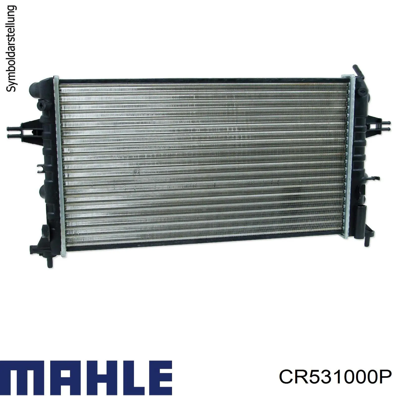 Радіатор охолодження двигуна CR531000P Mahle Original